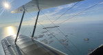 Baptême de l'air en avion biplan Stampe SV4-RS près de Saint Malo