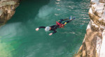 Canyoning au canyon du diable près de Montpellier