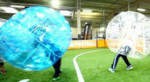 Partie de Bubble Bump près de Lille