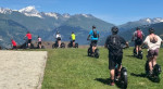 Randonnée en trottinette électrique à La Plagne