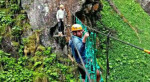 Via Ferrata au pied du col du Tourmalet près de Lourdes et de Toulouse