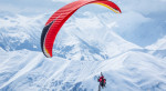 Vol en Parapente à ski aux Orres