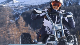 Mountain Kart d'hiver à Val Cenis