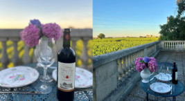Coucher de soleil au Château et dégustation de vin à Pomerol