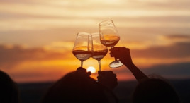 Coucher de soleil au Château et dégustation de vin à Pomerol