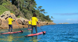 Cours et Balade en Paddle à Lannion