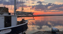 Privatisation d'un voilier à la lagune de Berre au large de Marseille