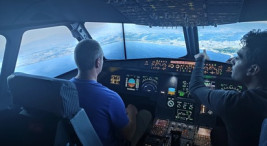 Simulateur de vol et stage de pilotage sur Airbus A320 à Roissy près de Paris 