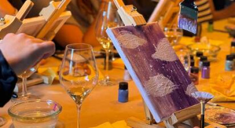 Apéro peinture à Orbey près de Colmar