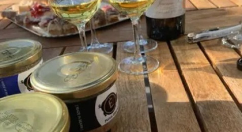 Atelier accord mets et vins à Monein dans un domaine viticole près de Pau
