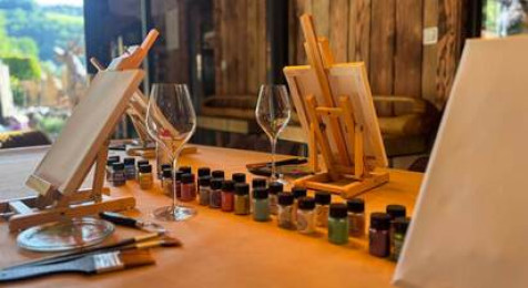 Atelier de peinture à Orbey près de Colmar