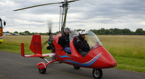 Baptême de l'air en autogire à Valenciennes