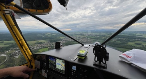 Baptême de l'air en ULM multiaxe depuis Mulhouse-Habsheim