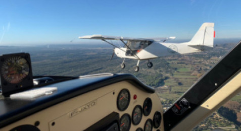 Baptême en ULM multiaxes près de Marignane