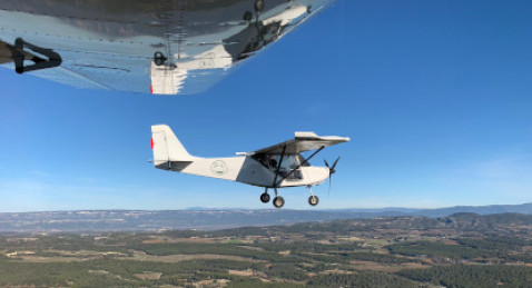 Baptême en ULM multiaxes près de Marignane
