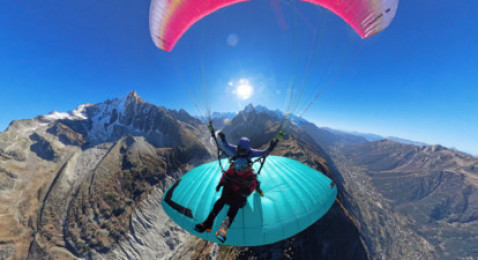 Baptême en parapente près de Chamonix
