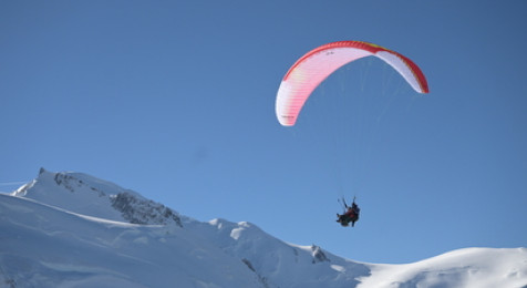 Baptême en parapente près de Chamonix