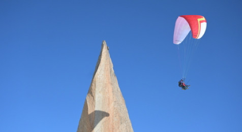 Baptême en parapente près de Chamonix