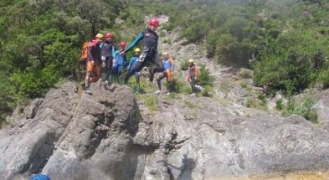 Canyoning à Saint-Paul-de-Fenouillet dans les Pyrénées-Orientales près de Perpignan