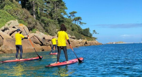 Cours et Balade en Paddle à Lannion