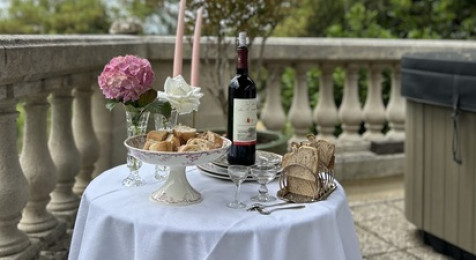 Déjeuner chic au cœur des vignes, au cœur de Pomerol