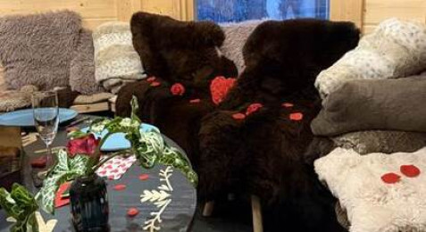 Déjeuner ou dîner romantique dans un Kota à Orbey près de Colmar