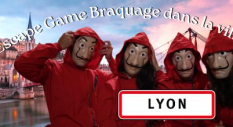 Escape Game Outdoor - braquage à Lyon
