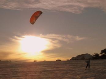 Cours collectif de Snowkite à Gap