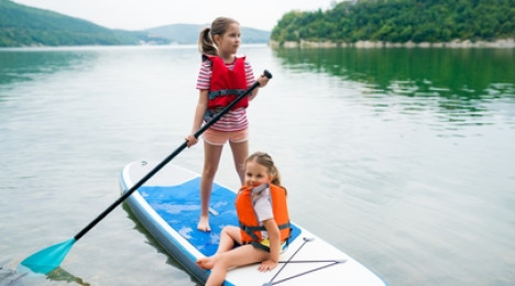 Location de Paddle tandem sur la lagune de Thau