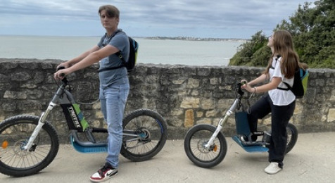 Location de trottinette électrique tout terrain au départ de Royan