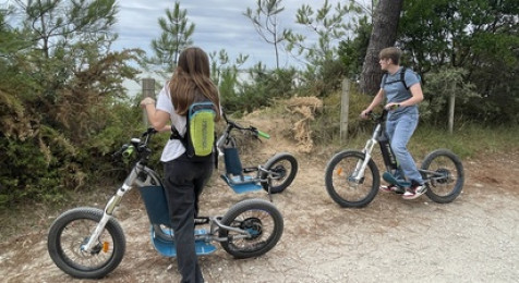 Location de trottinette électrique tout terrain au départ de Royan