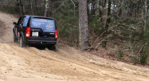 Pilotage en 4x4 près de Bordeaux