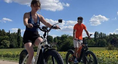 Randonnée en Fat bike dans la nature à Chevry-en-Sereine