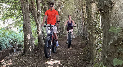 Randonnée en Fat bike dans la nature à Chevry-en-Sereine
