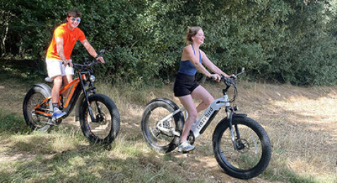 Randonnée en Fat bike dans la nature à Chevry-en-Sereine