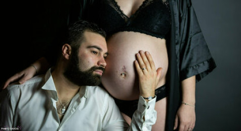 Shooting Photos Grossesse en studio ou en extérieur près de Chambéry