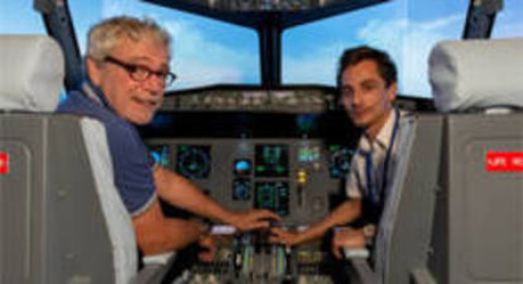 Simulateur de vol en avion Boeing 737 à Paris