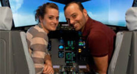 Simulateur de vol en avion Boeing 737 à Paris