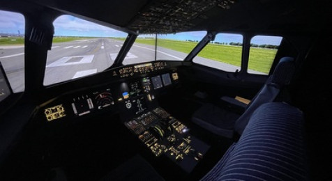 Simulateur de vol et stage de pilotage sur Airbus A320 à Roissy près de Paris 