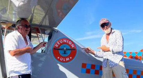 Vol en avion ULM à La Réunion près de Saint-Gilles les Bains