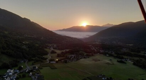 Vol en montgolfière à Sames près de Bayonne